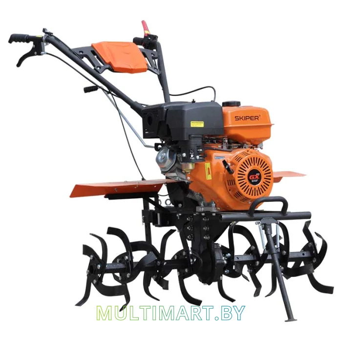Мотокультиватор Skiper GT-1800S + колеса Brado 7.00-12 (комплект)
